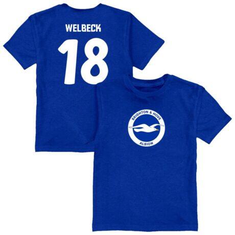Danny Welbeck Brighton and Hove Albion Vive La Fete Toddler Player Name & Number Color Badge T-Shirt - Royal