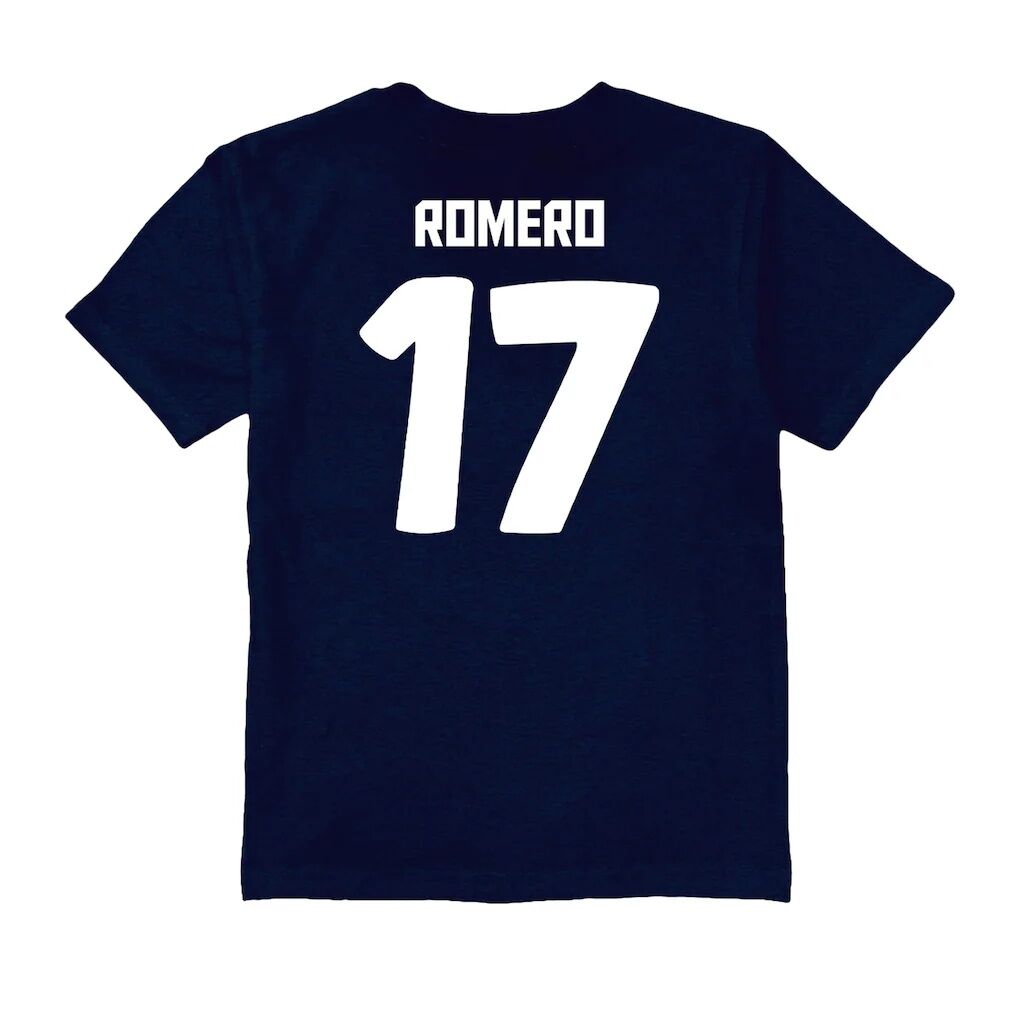Cristian Romero Tottenham Hotspur Vive La Fete Toddler Player Name & Number Color Badge T-Shirt