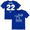 Kaoru Mitoma Brighton and Hove Albion Vive La Fete Youth Player Name & Number Chilena Style T-Shirt - - Front View