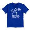 Danny Welbeck Brighton and Hove Albion Vive La Fete Youth Player Name & Number Chilena Style T-Shirt - - Side View