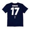 Cristian Romero Tottenham Hotspur Vive La Fete Youth Player Name & Number Chilena Style T-Shirt - Navy - Detail View