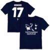 Cristian Romero Tottenham Hotspur Vive La Fete Youth Player Name & Number Chilena Style T-Shirt - Navy - Front View