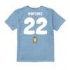 Lautaro Martinez Argentina National Team Vive La Fete Toddler Player Name & Number Chilena Style T-Shirt - - Detail View