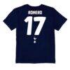Cristian Romero Tottenham Hotspur Vive La Fete Toddler Player Name & Number Chilena Style T-Shirt - Navy - Detail View