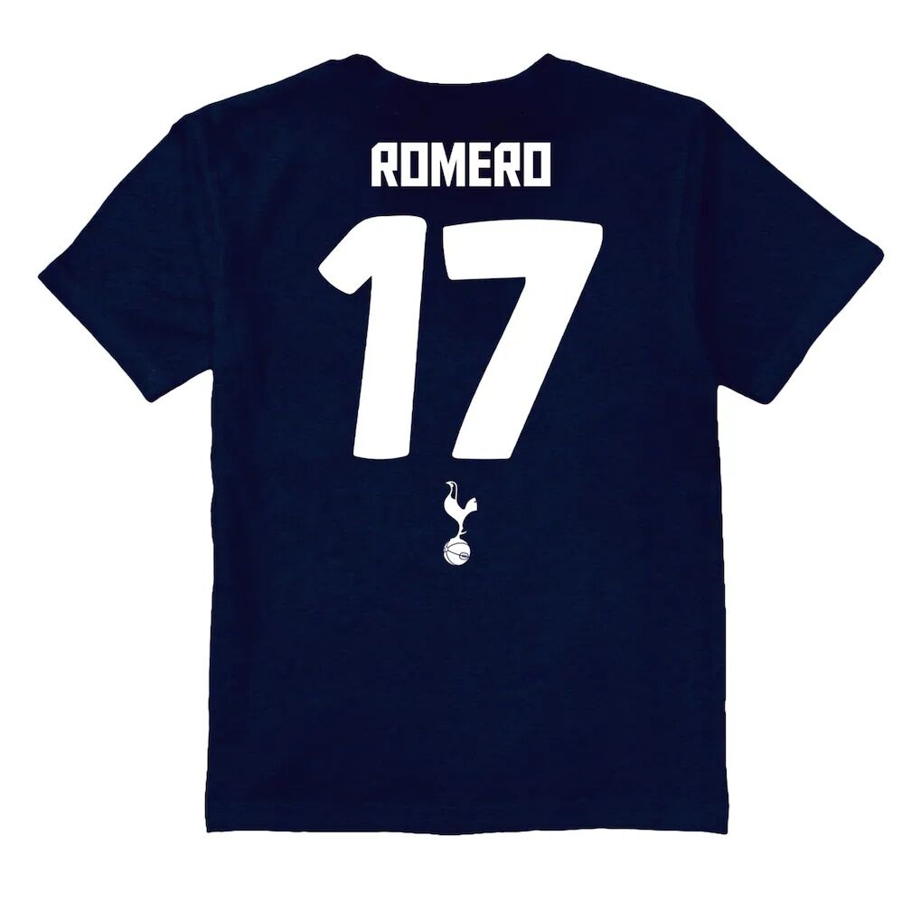 Cristian Romero Tottenham Hotspur Vive La Fete Toddler Player Name & Number Chilena Style T-Shirt