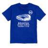 Lewis Dunk Brighton and Hove Albion Vive La Fete Youth Player Name & Number Stadium Style T-Shirt - - Side View