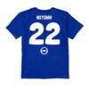 Kaoru Mitoma Brighton and Hove Albion Vive La Fete Youth Player Name & Number Stadium Style T-Shirt - - Detail View