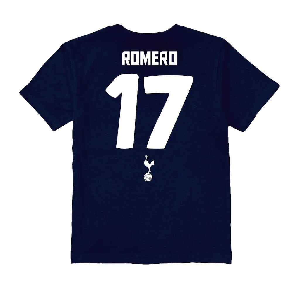 Cristian Romero Tottenham Hotspur Vive La Fete Youth Player Name & Number Stadium Style T-Shirt