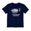 Cristian Romero Tottenham Hotspur Vive La Fete Youth Player Name & Number Stadium Style T-Shirt - Navy - Side View