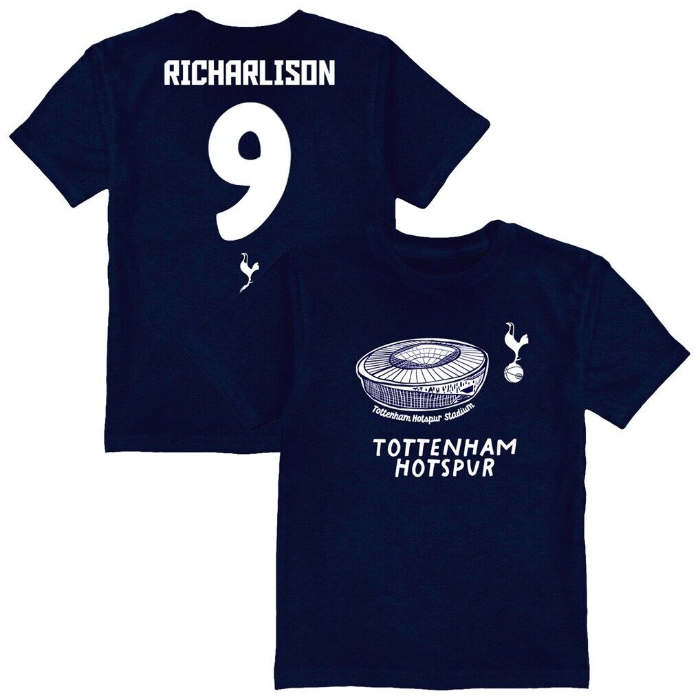 Richarlison Tottenham Hotspur Vive La Fete Toddler Player Name & Number Stadium Style T-Shirt