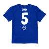 Lewis Dunk Brighton and Hove Albion Vive La Fete Toddler Player Name & Number Stadium Style T-Shirt - - Detail View
