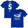 Lewis Dunk Brighton and Hove Albion Vive La Fete Toddler Player Name & Number Stadium Style T-Shirt - - Front View