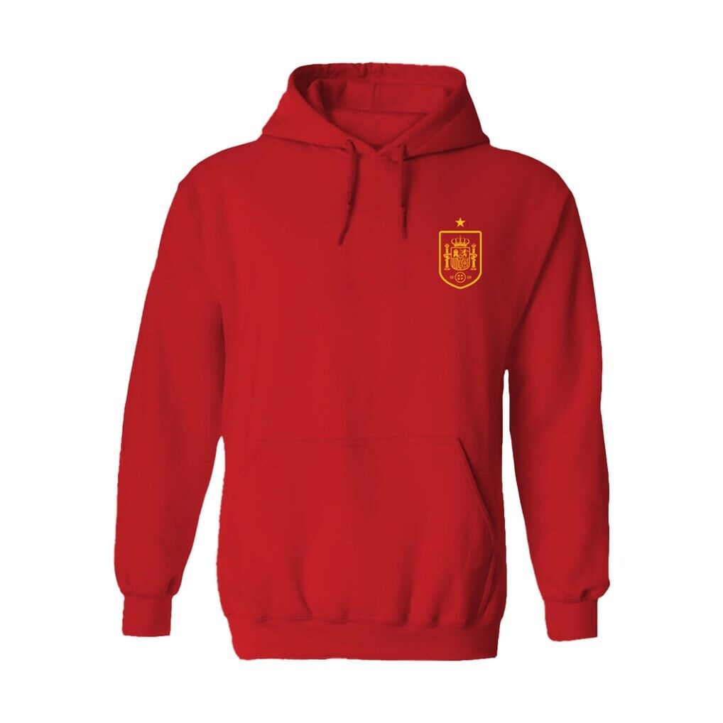 Spain National Team Vive La Fete Women's Color Badge Fleece Hoodie