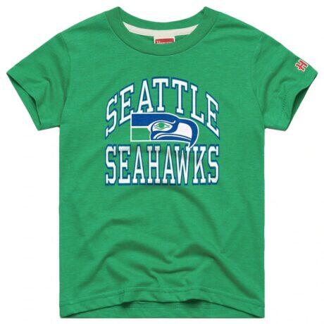 Seattle Seahawks Homage Youth Arch Tri-Blend T-Shirt