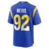 Harrison Mevis Los Angeles Rams Nike Team Game Jersey - - Detail View