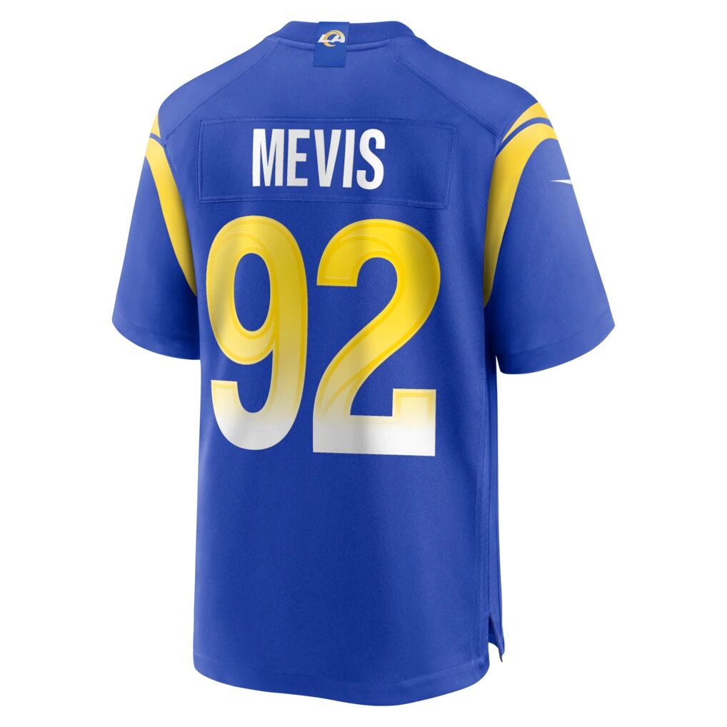 Harrison Mevis Los Angeles Rams Nike Team Game Jersey -  Royal
