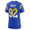 Harrison Mevis Los Angeles Rams Nike Women's Team Game Jersey - - Detail View