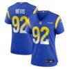 Harrison Mevis Los Angeles Rams Nike Women's Team Game Jersey - - Front View