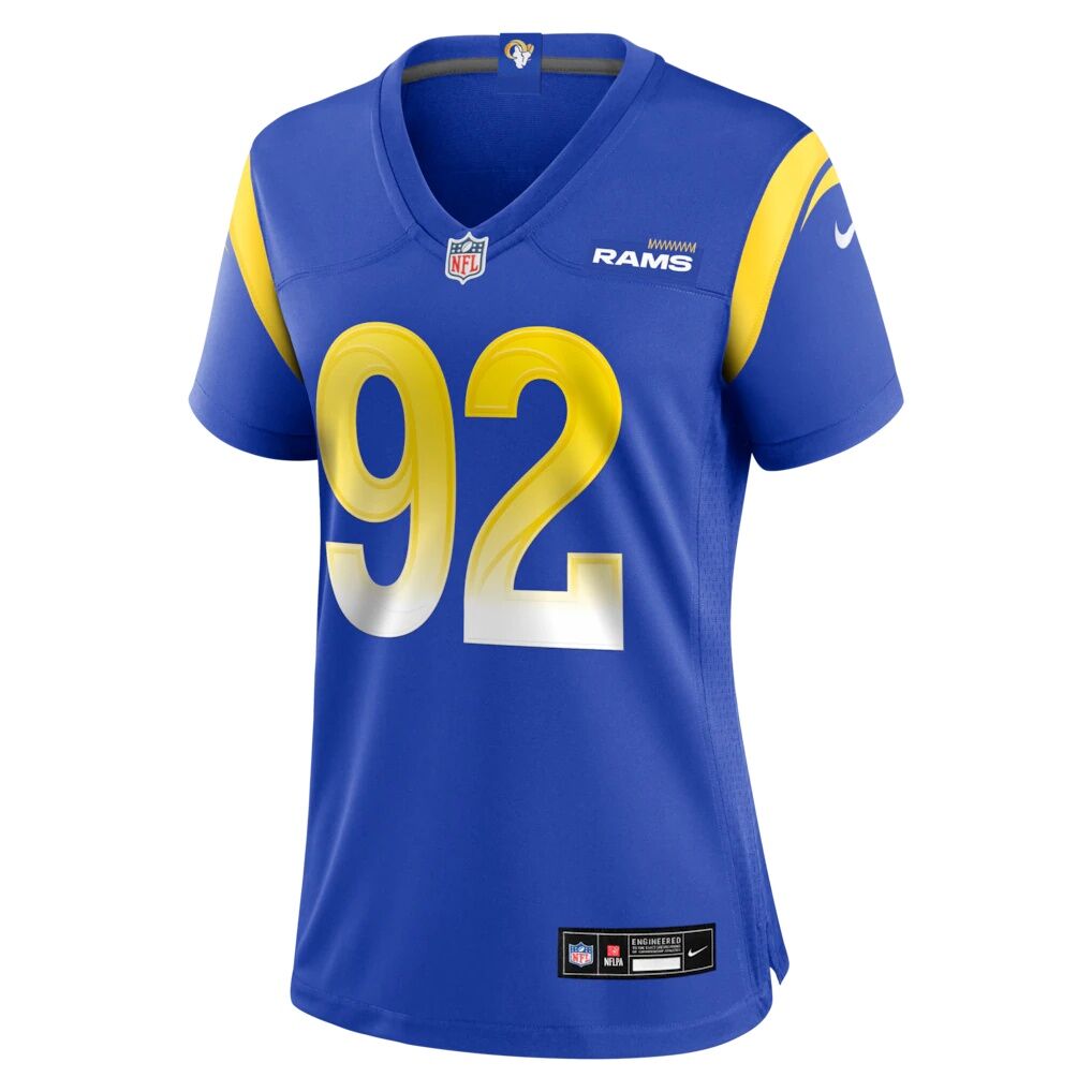 Harrison Mevis Los Angeles Rams Nike Women's Team Game Jersey -  Royal