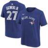 Vladimir Guerrero Jr. Toronto Blue Jays Nike Youth Name & Number T-Shirt - - Front View