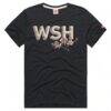 Washington Nationals Homage Tri-Blend Hyperlocal T-Shirt - Charcoal - Front View