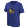 Golden State Warriors Nike Youth Team Essential Logo T-Shirt - - Back View