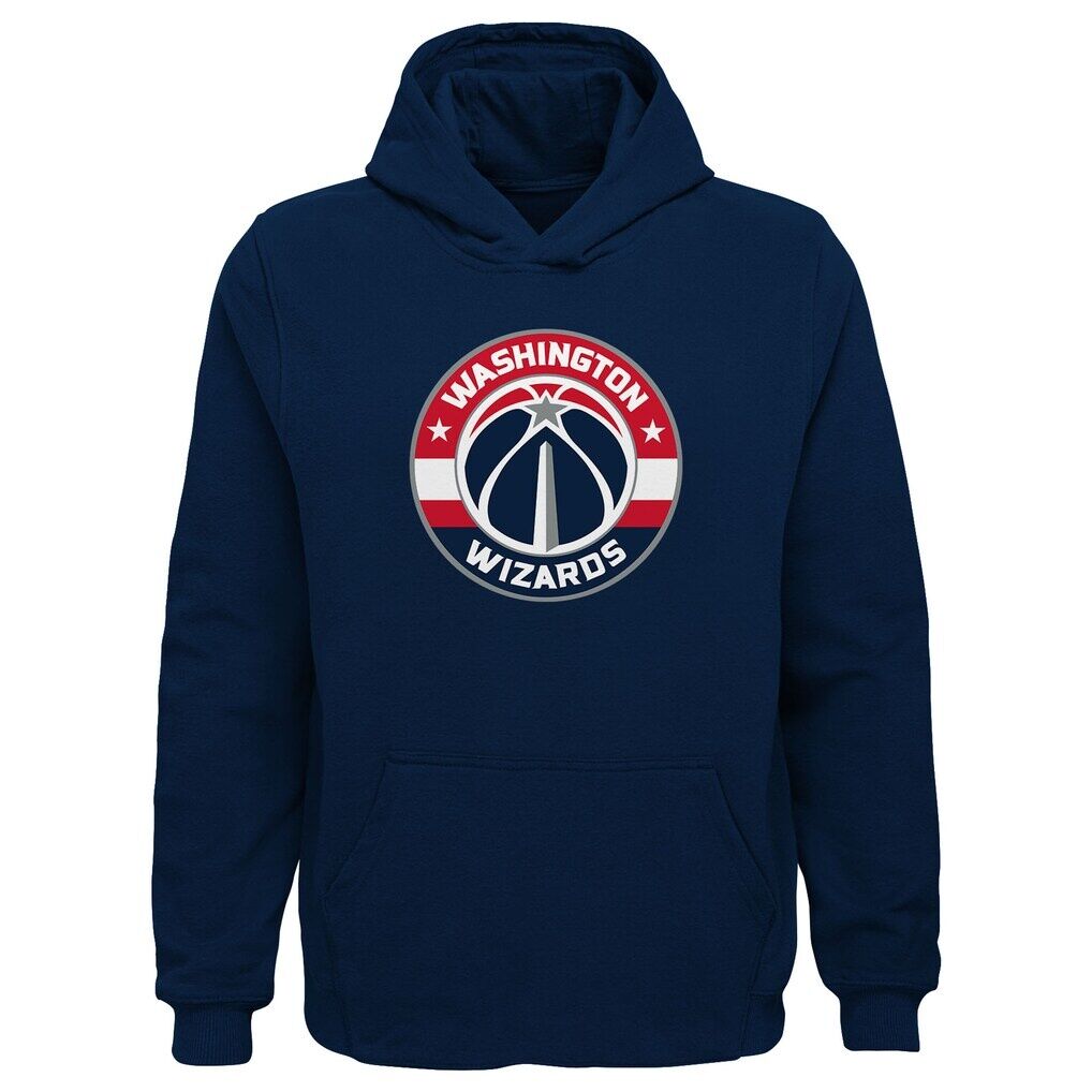 Washington Wizards Outerstuff Youth Primary Logo Pullover Hoodie