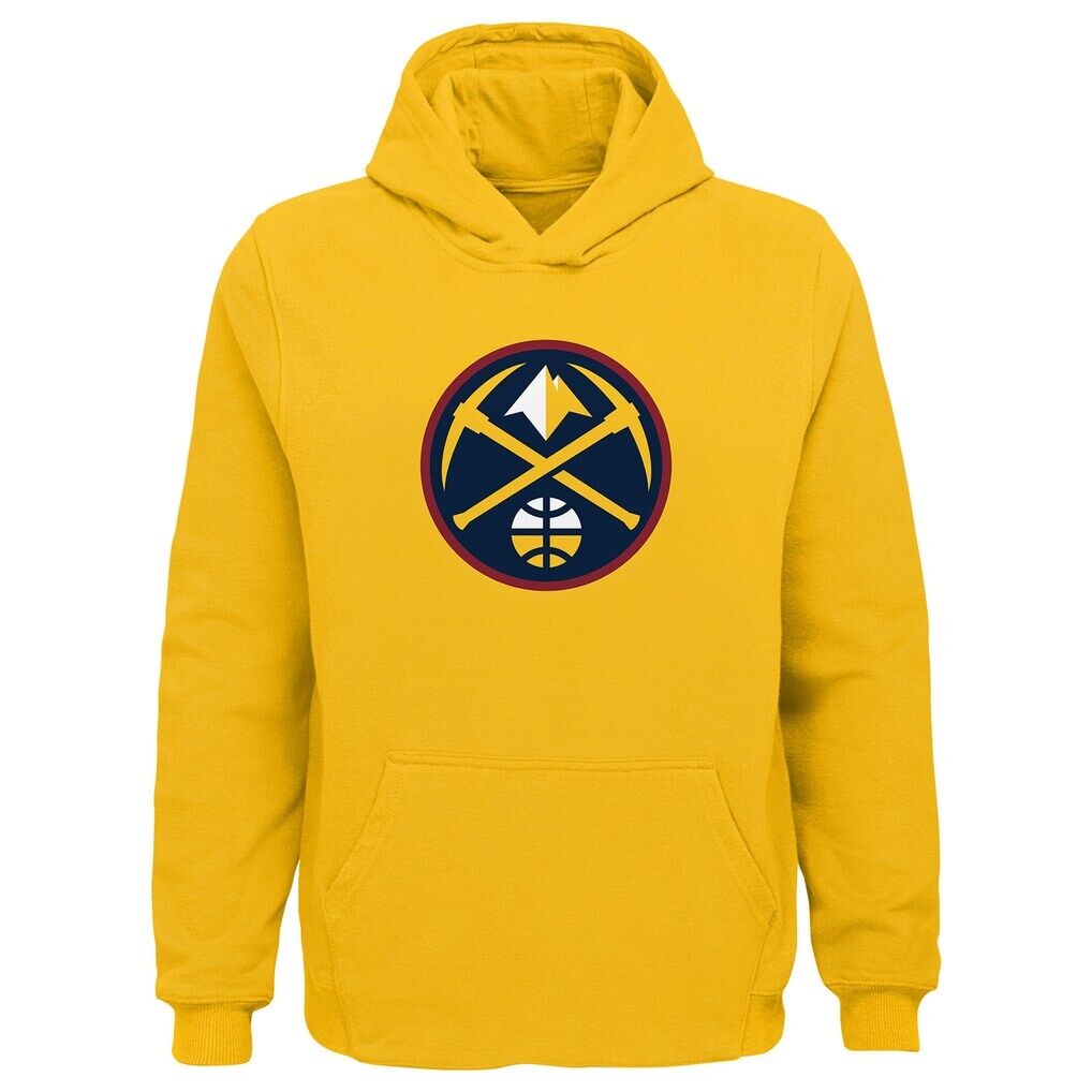 Denver Nuggets Outerstuff Youth Primary Logo Pullover Hoodie