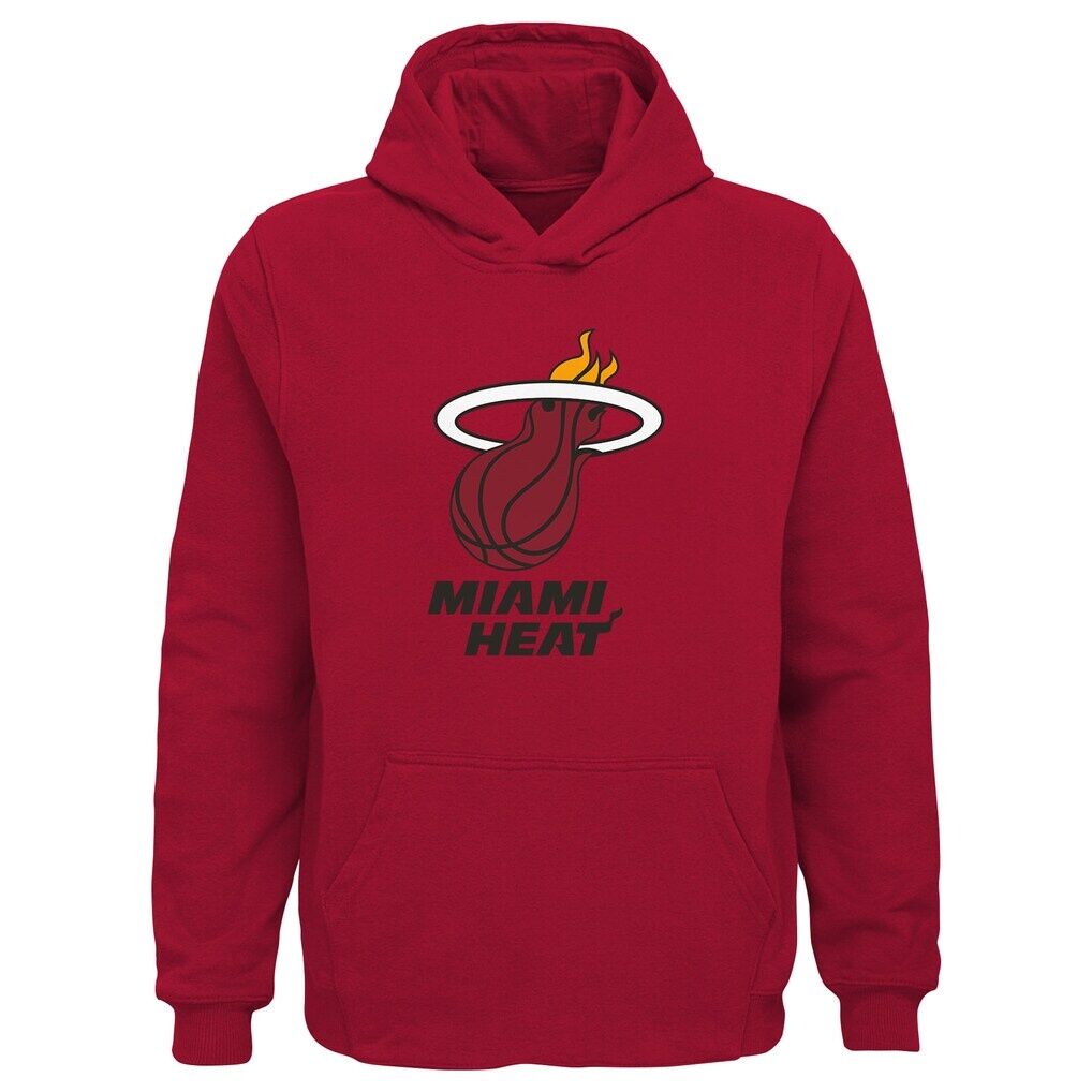 Miami Heat Outerstuff Youth Primary Logo Pullover Hoodie
