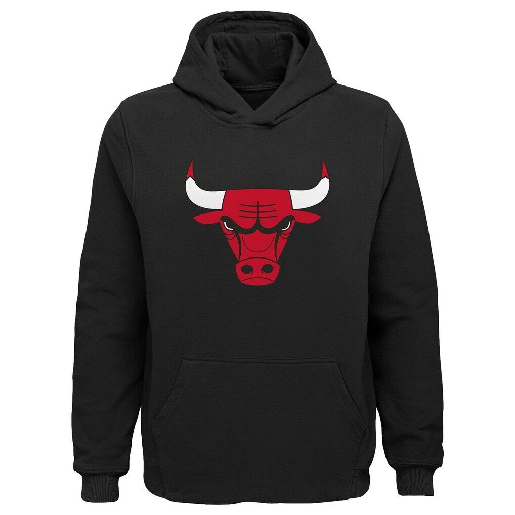 Chicago Bulls Outerstuff Youth Primary Logo Pullover Hoodie