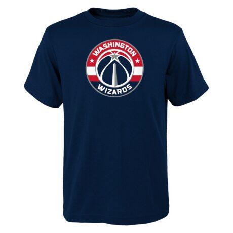 Washington Wizards Outerstuff Youth Primary Logo T-Shirt - Navy - Front View