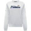 Nashville Predators Levelwear Women's Yvette Big Script Tri-Blend Sweatshirt - White - Side View