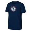 LA Clippers Outerstuff Youth Primary Logo T-Shirt - Navy - Front View