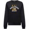 Nashville Predators Levelwear Women's Yvette Limelight Big Letter Sweatshirt - Black - Side View
