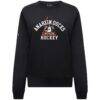 Anaheim Ducks Levelwear Women's Yvette Limelight Big Letter Sweatshirt - Black - Side View