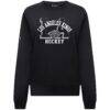 Los Angeles Kings Levelwear Women's Yvette Limelight Big Letter Sweatshirt - Black - Side View