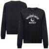 Vancouver Canucks Levelwear Women's Yvette Limelight Big Letter Sweatshirt - Black - Front View