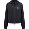 Winnipeg Jets Levelwear Women's Judd Raglan Full-Zip Hoodie - Black - Side View