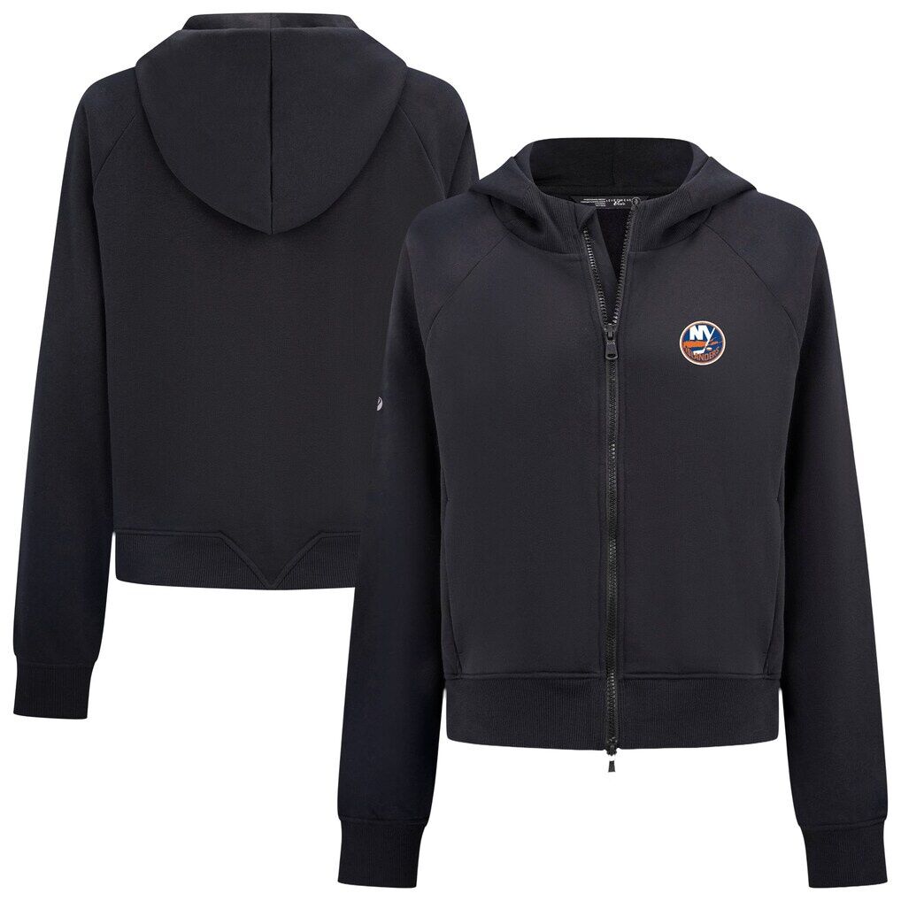 New York Islanders Levelwear Women's Judd Raglan Full-Zip Hoodie