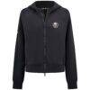 New York Islanders Levelwear Women's Judd Raglan Full-Zip Hoodie - Black - Side View