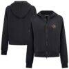 Ottawa Senators Levelwear Women's Judd Raglan Full-Zip Hoodie - Black - Front View