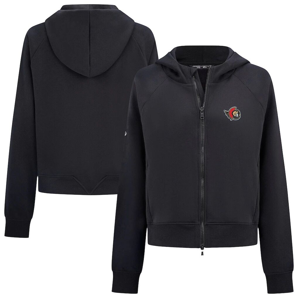 Ottawa Senators Levelwear Women's Judd Raglan Full-Zip Hoodie