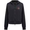 Ottawa Senators Levelwear Women's Judd Raglan Full-Zip Hoodie - Black - Side View