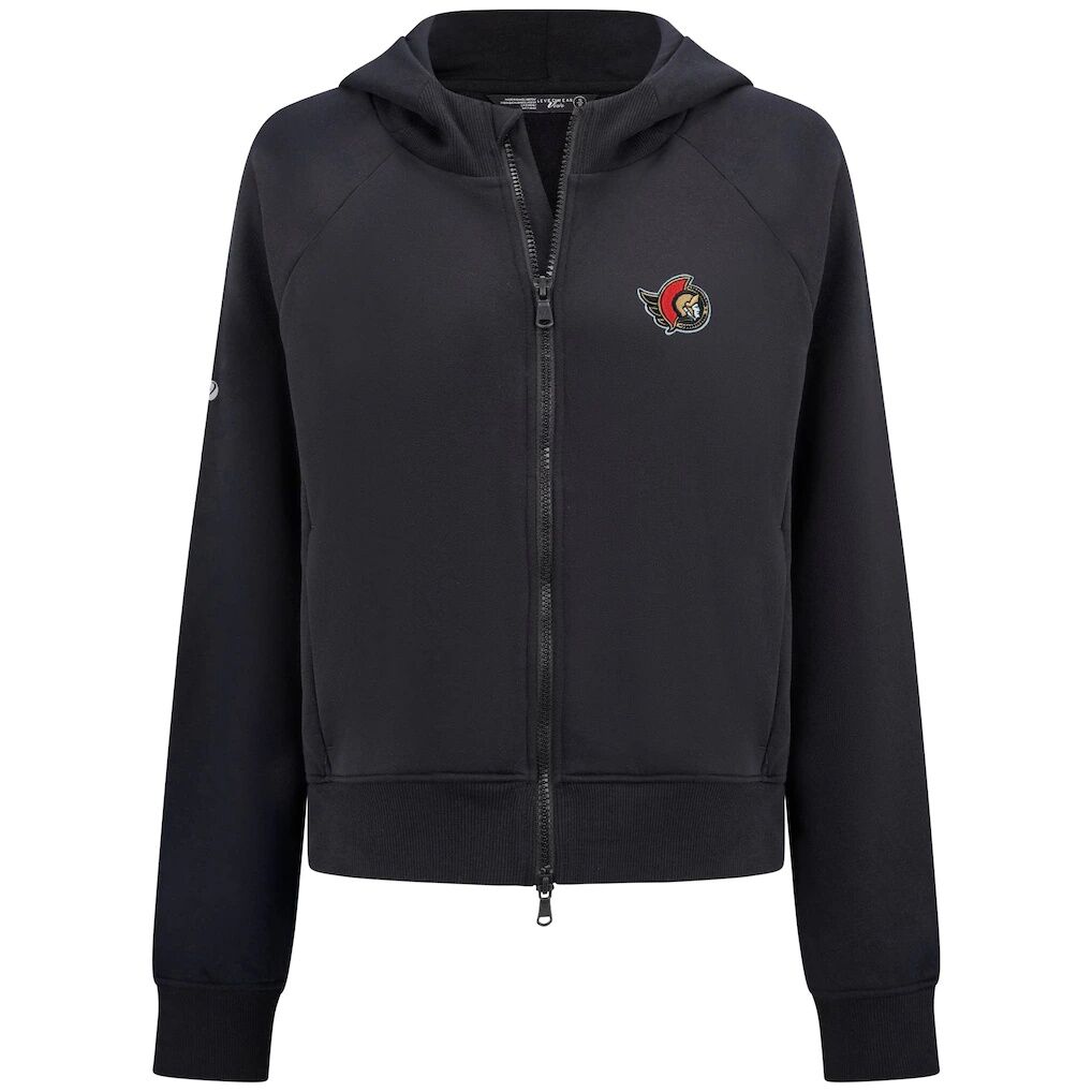 Ottawa Senators Levelwear Women's Judd Raglan Full-Zip Hoodie