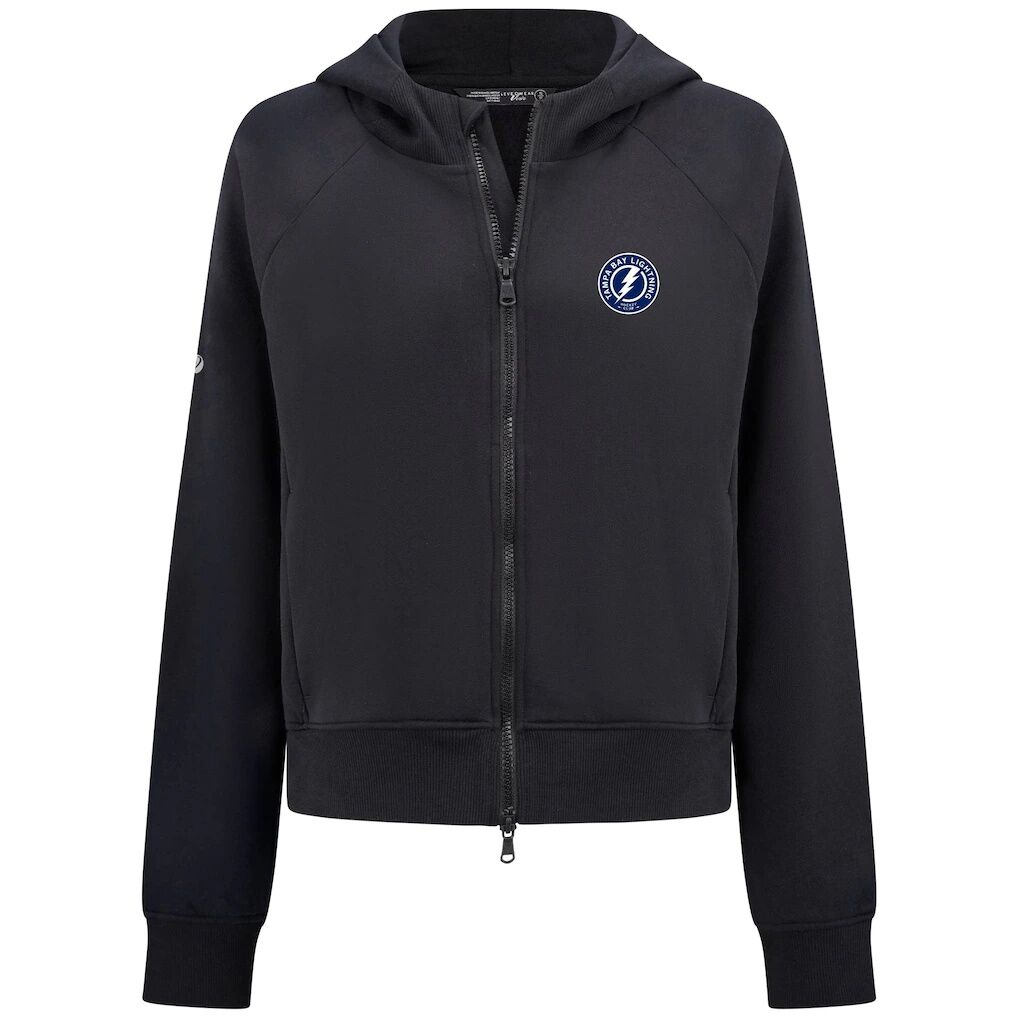 Tampa Bay Lightning Levelwear Women's Judd Raglan Full-Zip Hoodie