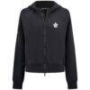 Toronto Maple Leafs Levelwear Women's Judd Raglan Full-Zip Hoodie - Black - Side View