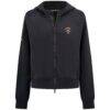 Florida Panthers Levelwear Women's Judd Raglan Full-Zip Hoodie - Black - Side View