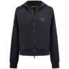 Vancouver Canucks Levelwear Women's Judd Raglan Full-Zip Hoodie - Black - Side View