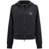 Utah Mammoth Levelwear Women's Judd Raglan Full-Zip Hoodie - Black - Side View