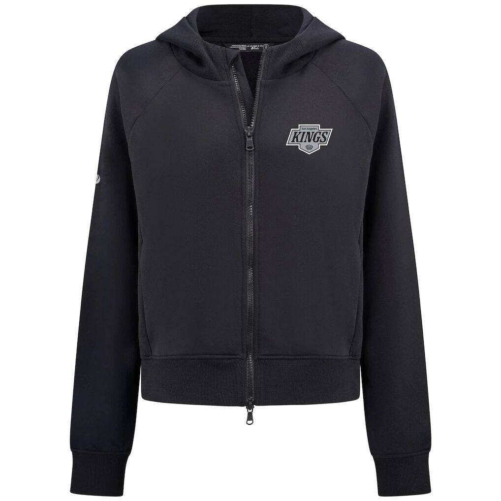 Los Angeles Kings Levelwear Women's Judd Raglan Full-Zip Hoodie